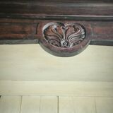 Large 2-body oak sideboard from the Regency period
