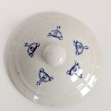 Set of 2 vintage ceramic terrines from Saint-Uze, Art Deco.