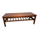 Mid-Century Retro Vintage Teak Coffee Table with Storage – 1960s Functional