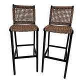 Paire de chaises hautes  “ Kivu ”