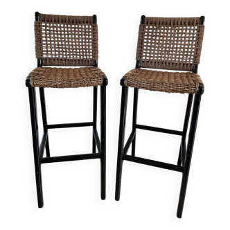 Paire de chaises hautes  “ Kivu ”