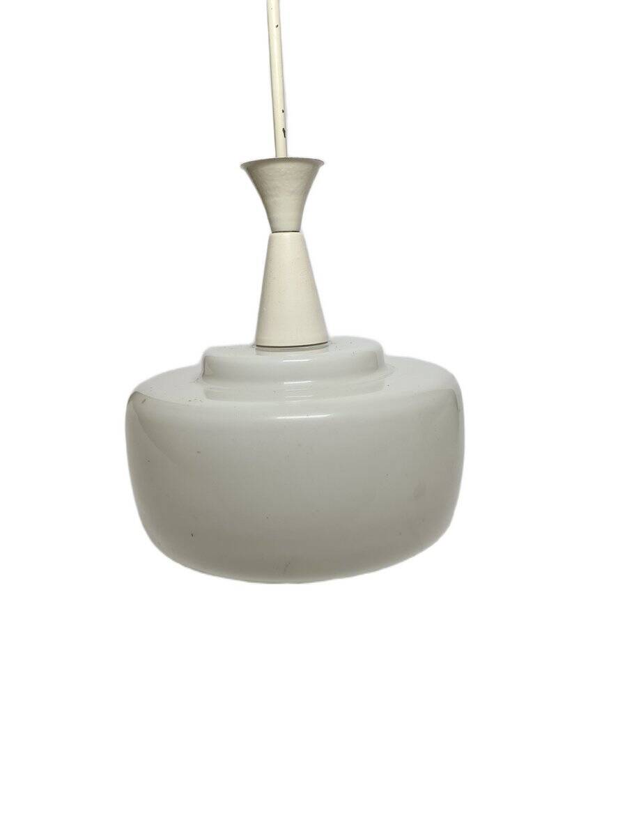 Vintage pendant lamp in glass, Germany, 1960s