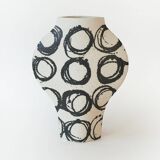 Ceramic Vase 'Dripping Rounds'