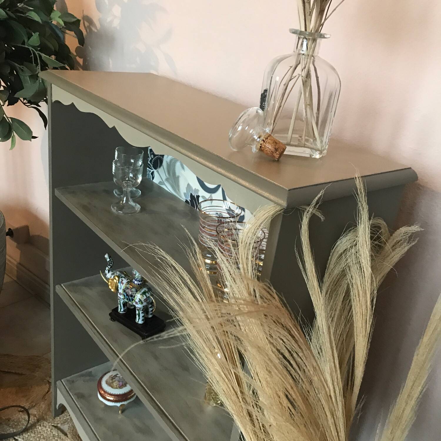 Bibus two-tone and patinated Achille