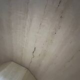 Travertine dining table