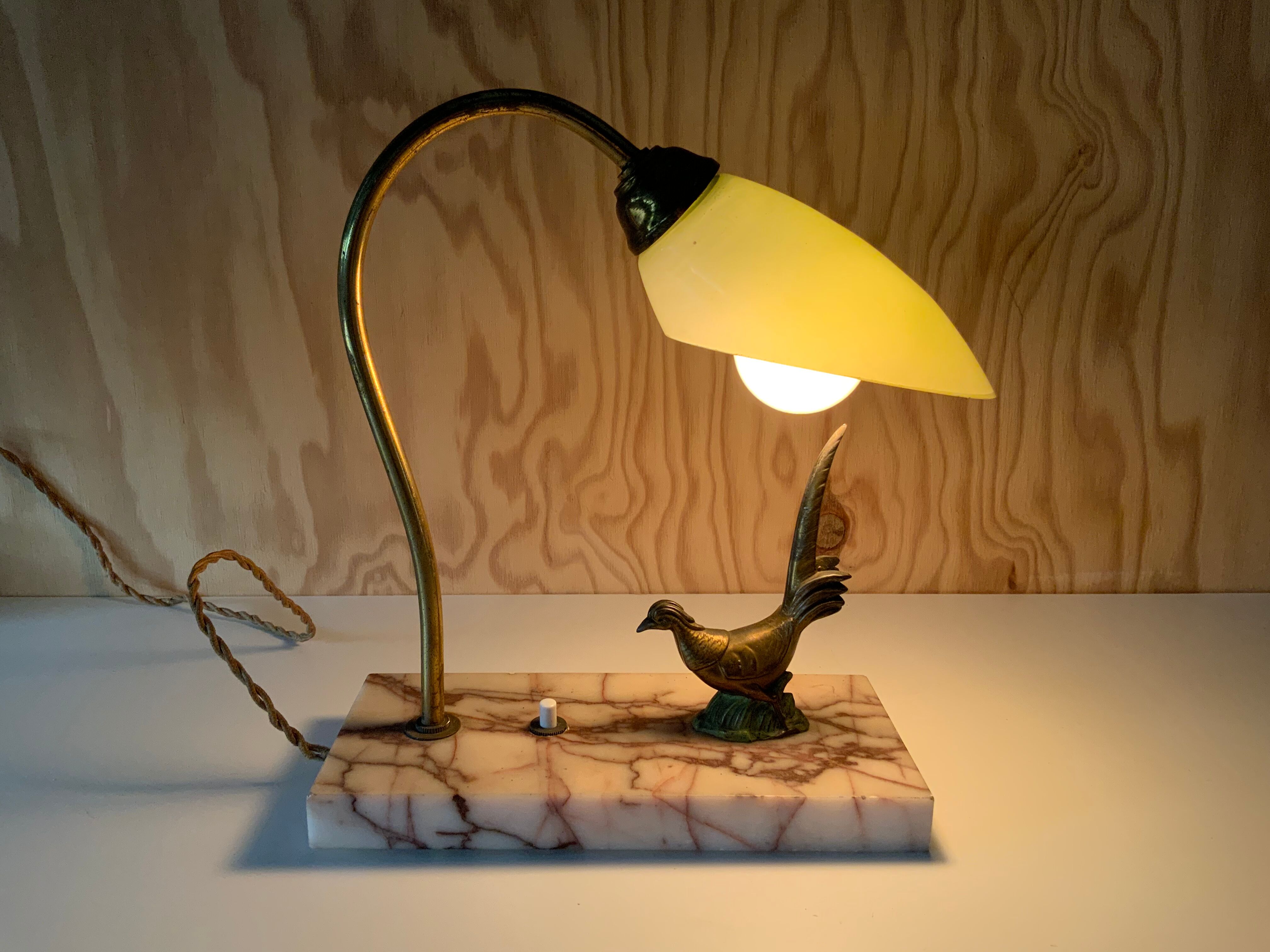 Vintage bedside lamp