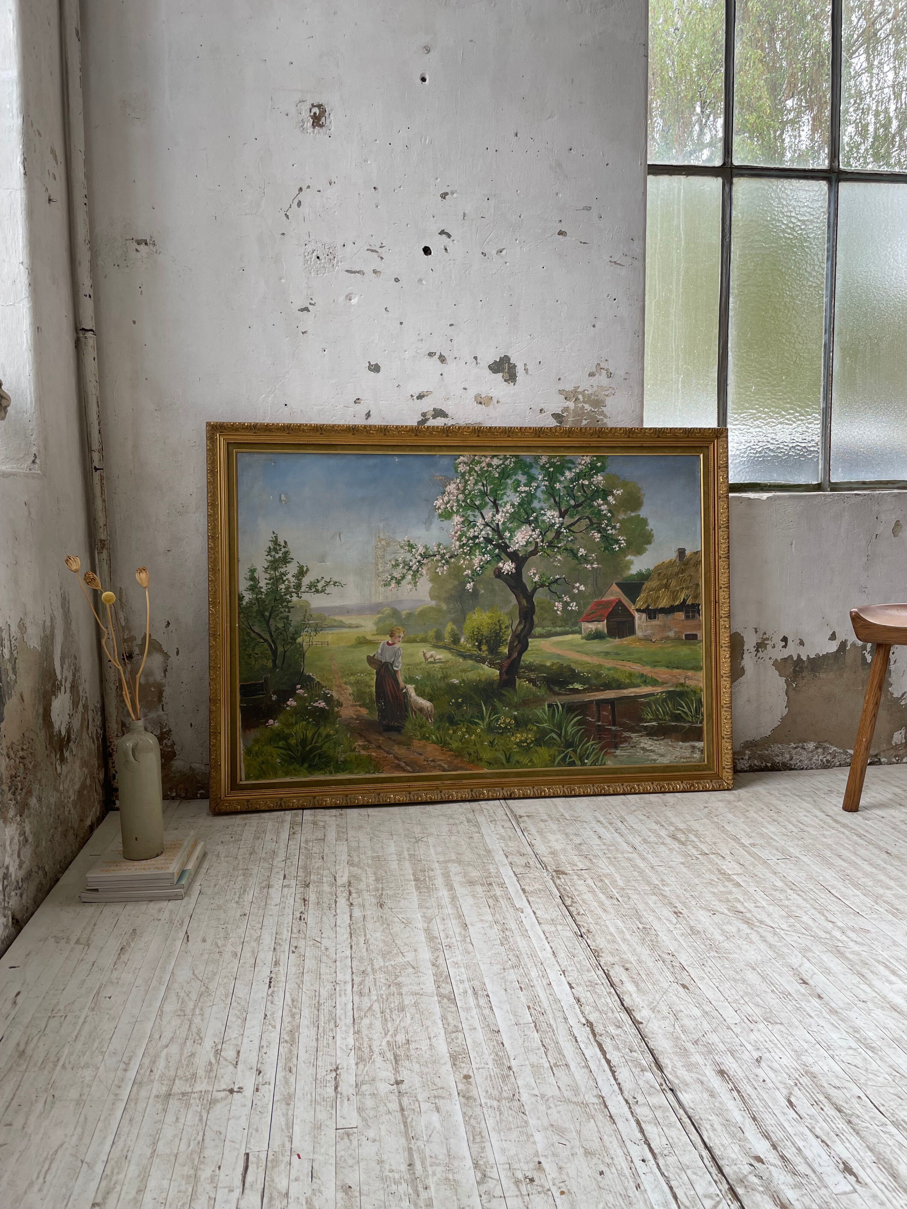 Oil painting canvas 1944 XL