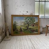 Oil painting canvas 1944 XL