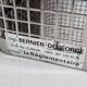 Chromed steel industrial wall paper basket, 60s