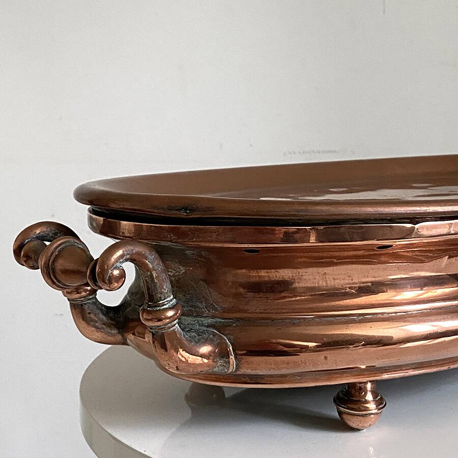 Copper Dish Warmer