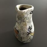 Zoomorphic pitcher parietal decoration