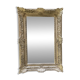 Large gilded Napoleon III mirror – late 19th century – restored, new glass