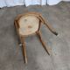 Vintage Cane Seat Dining Chair: 1970s Yugoslavia, Boho Interior