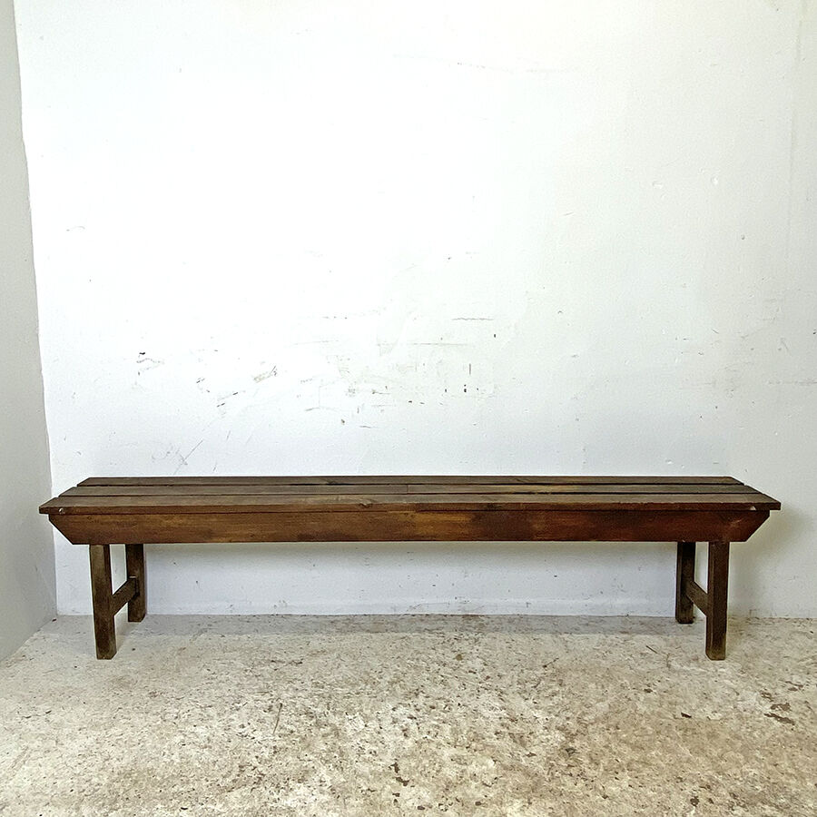 Old farm bench
