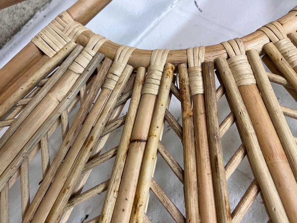 Handmade wicker headboard