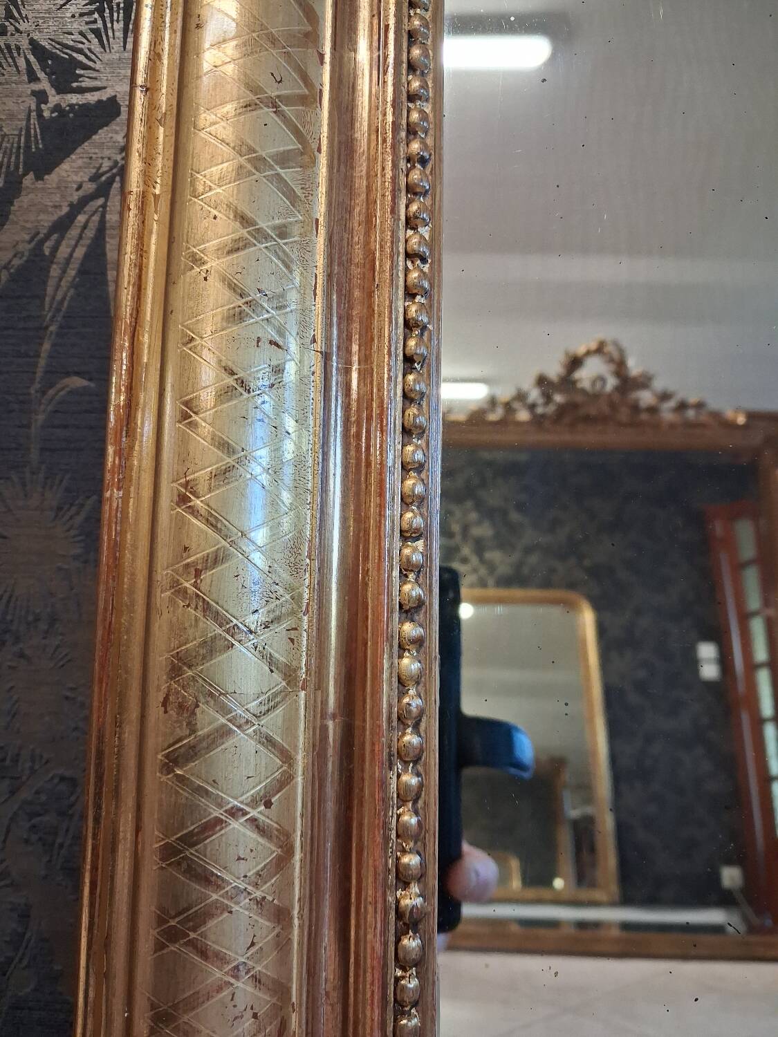 Louis Philippe period mirror 147x93