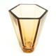 Art Deco vase, crystal, Bohemia, Czechoslovakia, 1930s