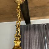 Gilded bronze chandelier Louis XV