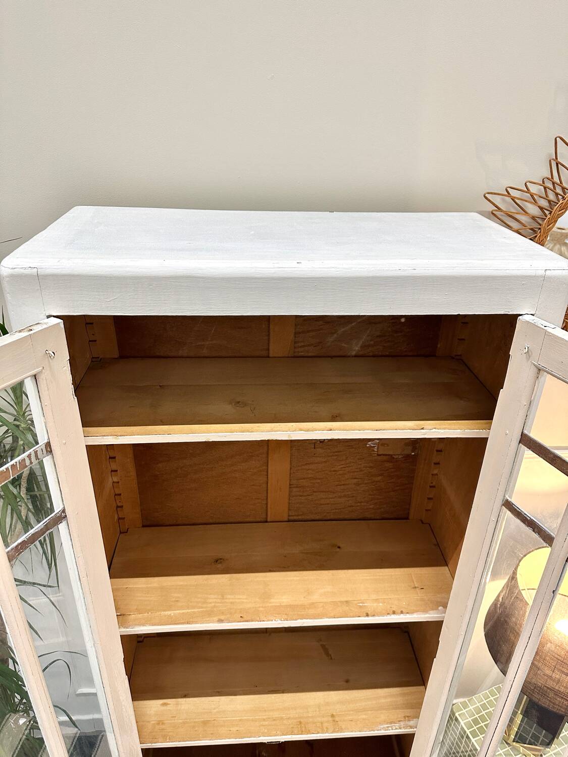 Parisian glass cabinet