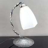 Art Deco Wrought Iron Lamp, France, c. 1930