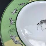 4 Hermès Africa dinner plates