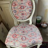 4 fauteuils médaillon style Louis XVI