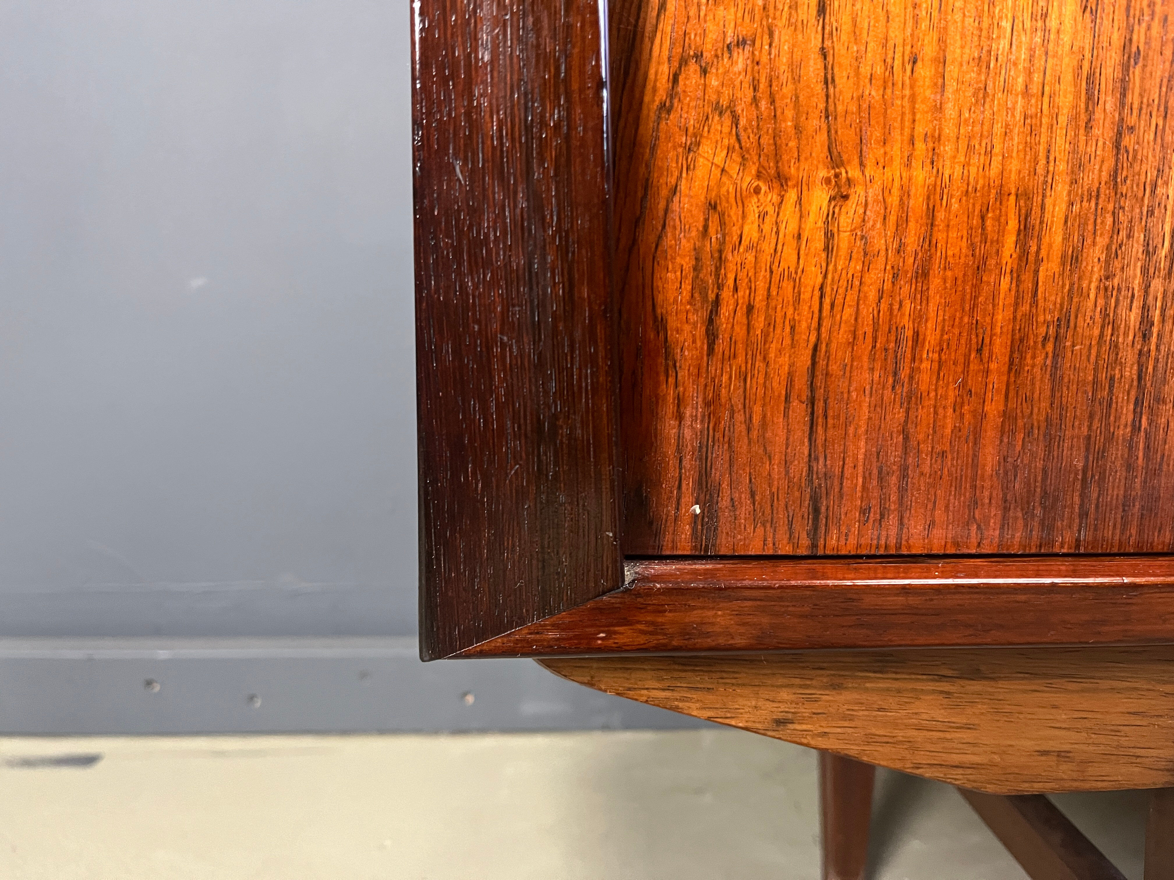 Vintage Scandinavian rosewood sideboard, 1960s