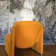 Giancarlo Piretti's Alky armchair for Castelli, 1970s orange-yellow
