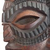 Wooden tribal mask