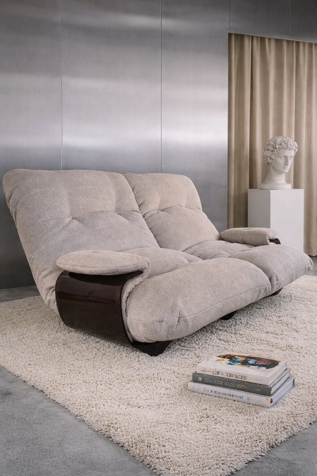 Marsala two-seater sofa