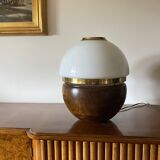 Luigi Caccia Dominioni, rare table lamp, Azucena Italy, 1970s