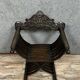 fauteuil Dagobert style Renaissance en bois massif époque XIX circa 1850
