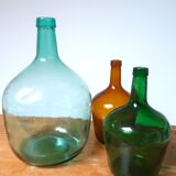 8-litre green demijohn