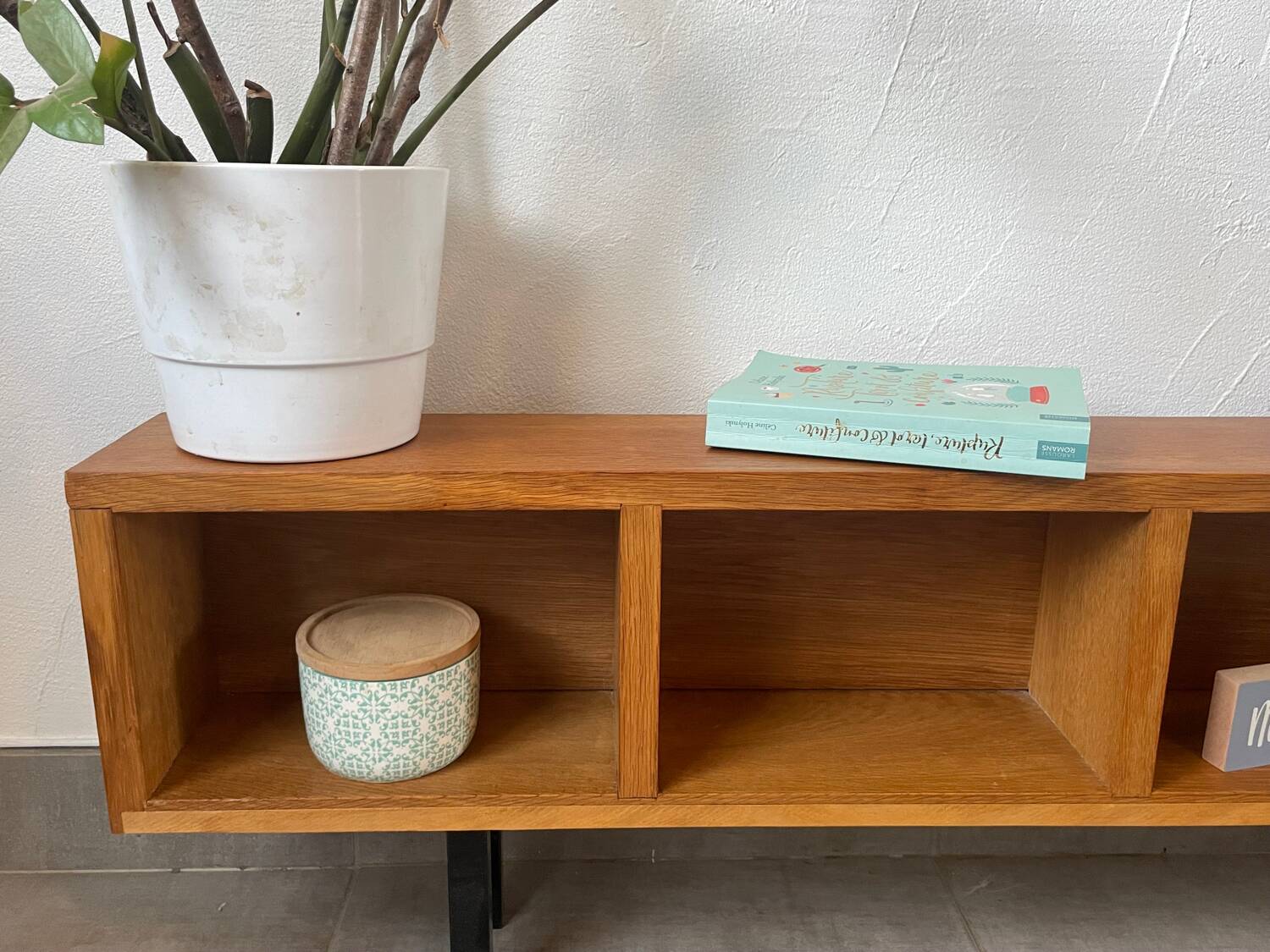 Very beautiful shallow vintage sideboard.