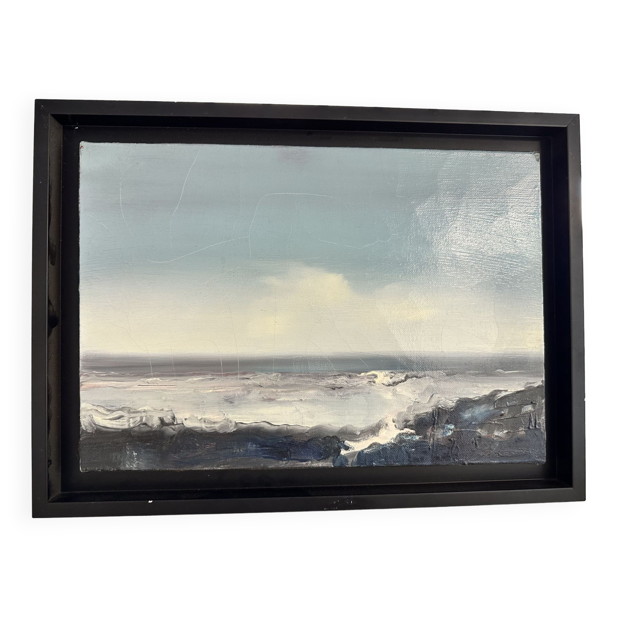 Glacier in warm weather, the swell by Olivier Mattei