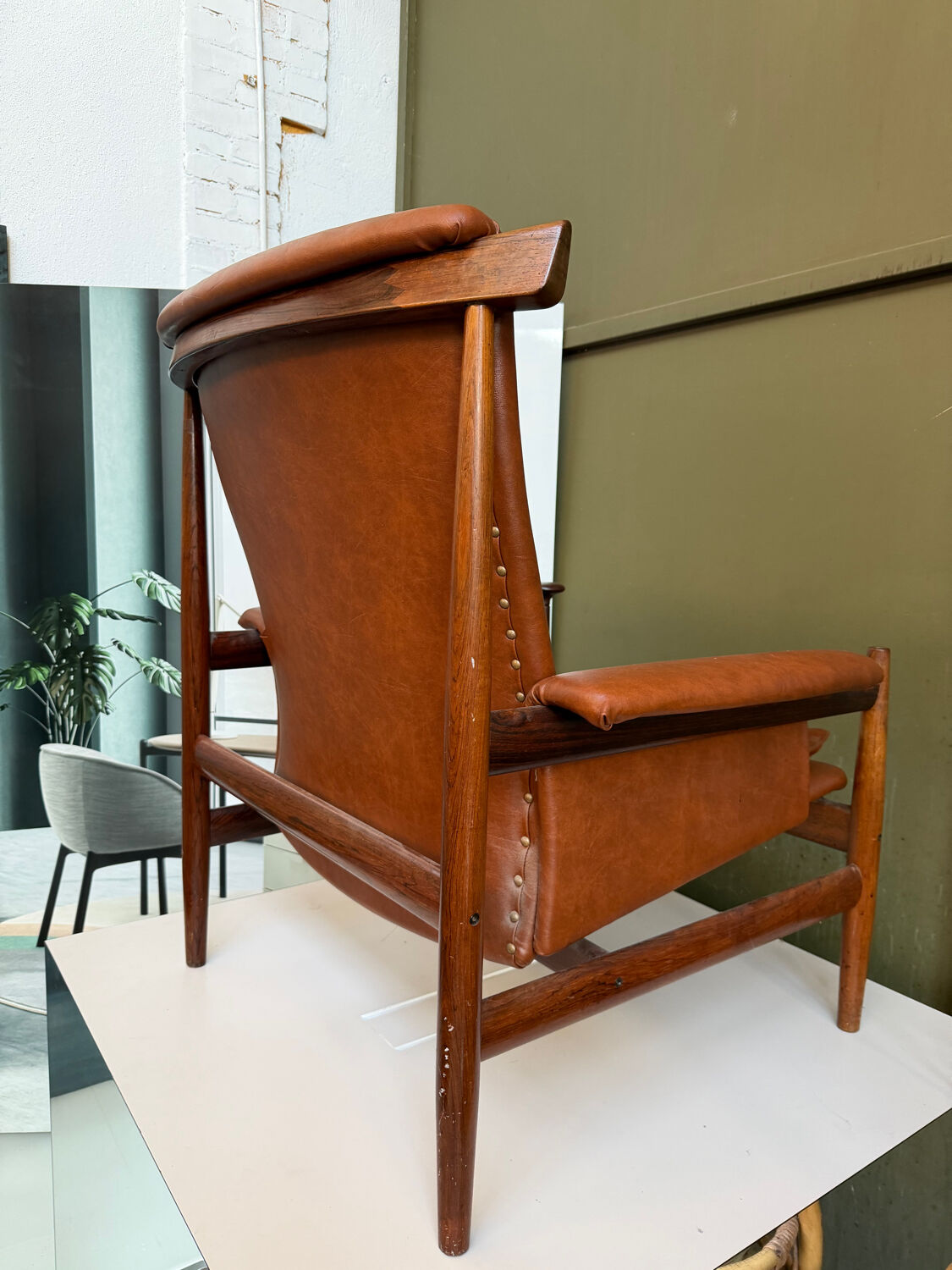 Armchair model Bwana designed by Finn Juhl.