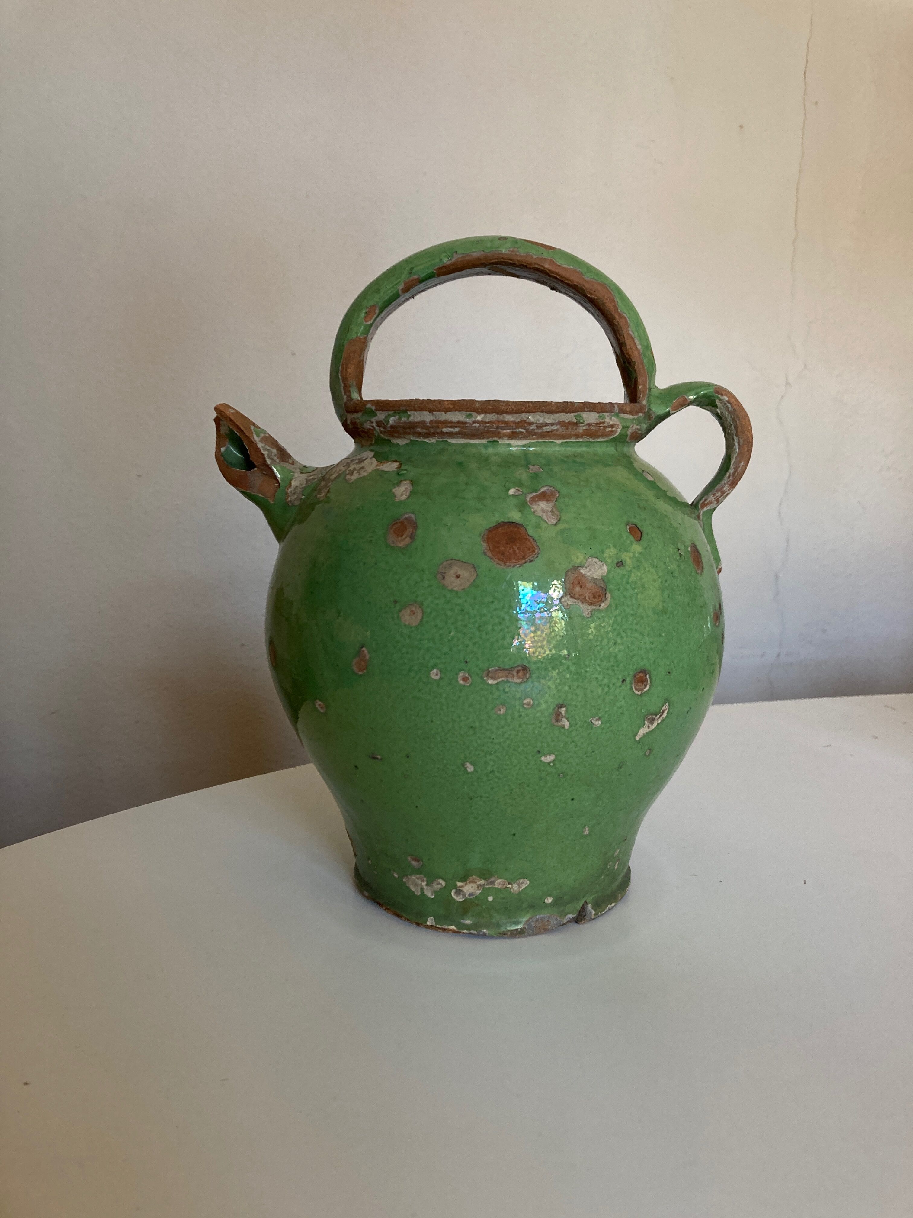 Jarre terre vernissée de Dieulefit 1950