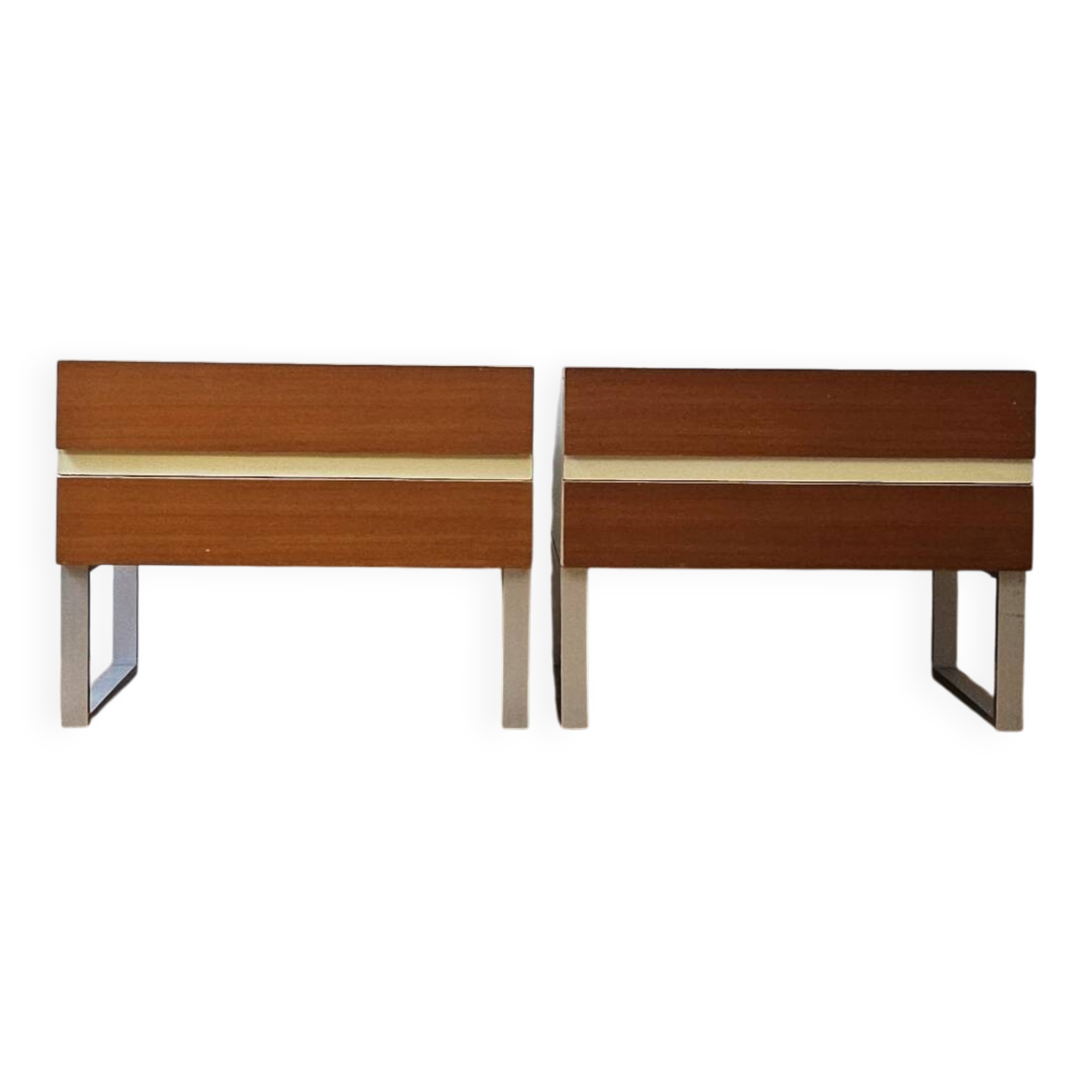 Interlukbe - pair of large bedside tables or side tables