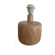 Lampe en bois tourné