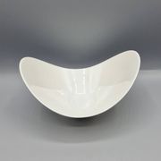 Bol Rosenthal Free Spirit in porcelain with silver metallic glaze.