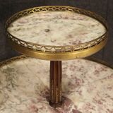 French side table with two shelves in wood from the 20th century
