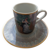 Cup and saucer Goebel Artis Orbis – Renoir “Dance in the City”