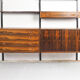 PS System rosewood wall unit by Randers Mobelfabrik, 1960's
