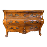 Commode tombeau de style Louis XV à 5 tiroirs