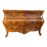 Commode tombeau de style Louis XV à 5 tiroirs