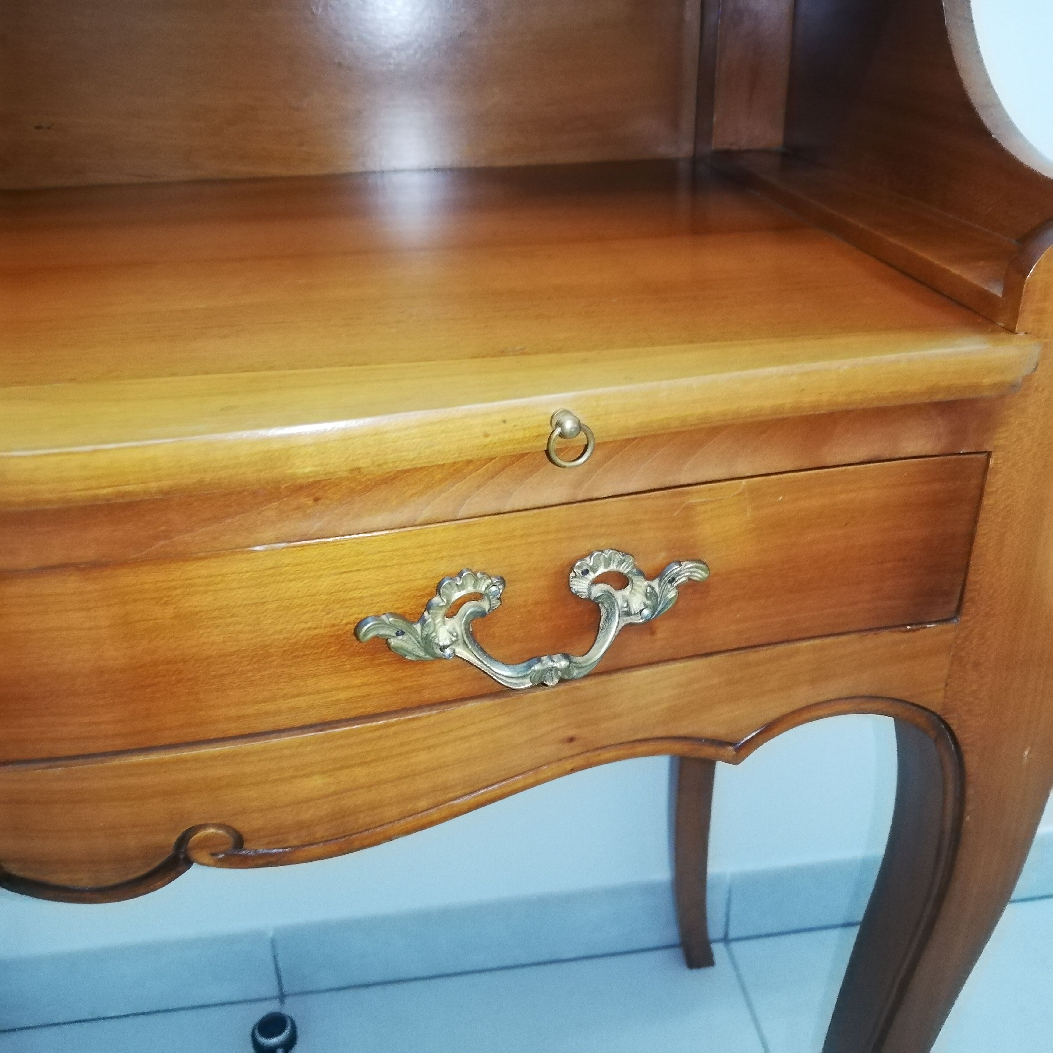 Desk or secretary with slippery tray Louis XV style