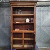 Antique Tambour Cabinet | Rolling Shutter Cupboard | Classic Filing Cabinet