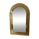 Miroir laiton Selency x Monoprix Croisé Laroche
