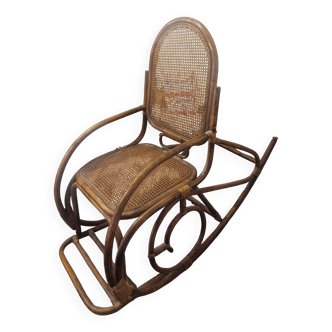 Rattan rocking chair