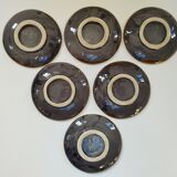 Six Vallauris plates